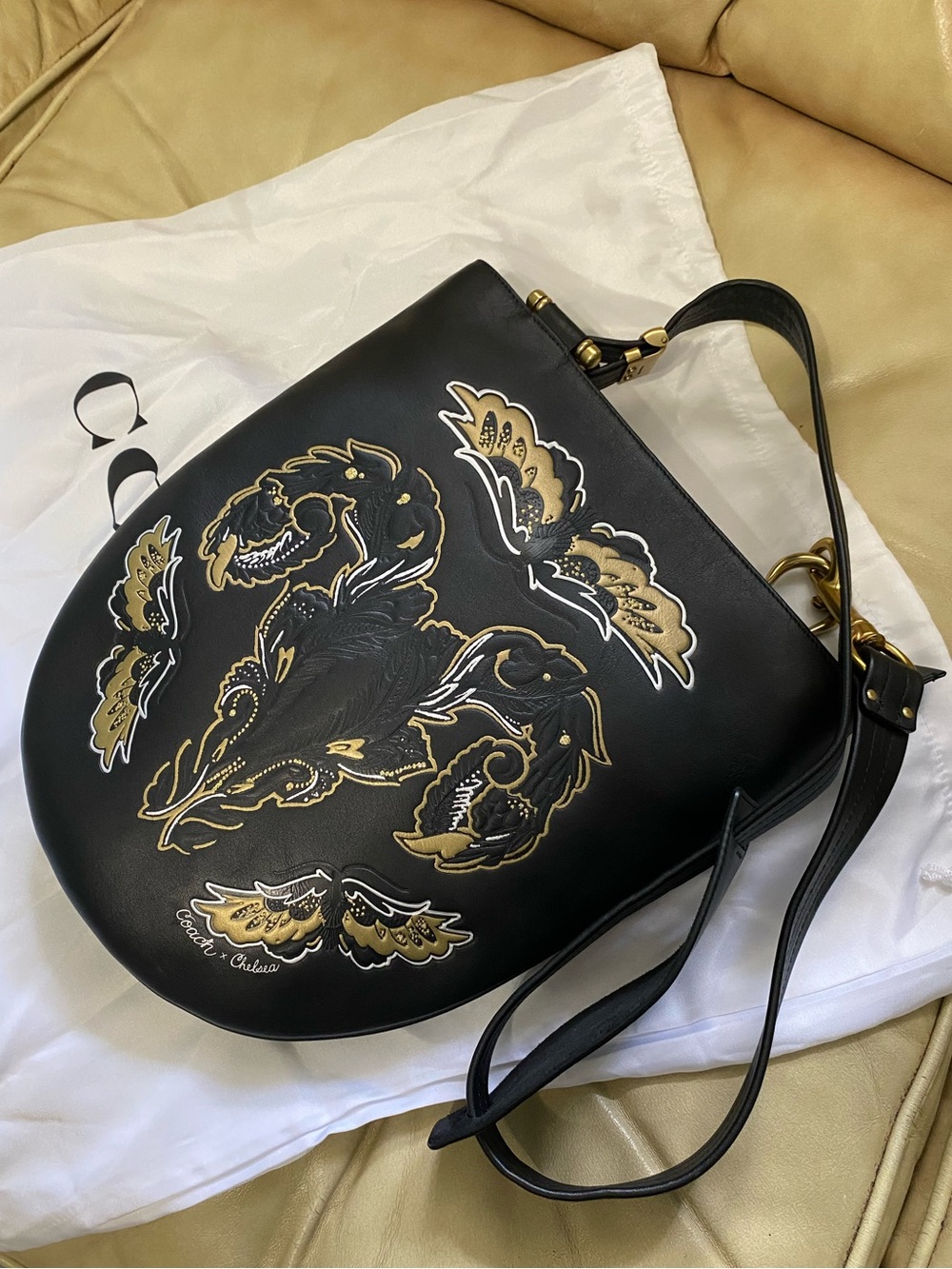 RARE Coach x Chelsea Champlain Reissue Bonnie Cashin Sling Bag Tattoo Watermelon